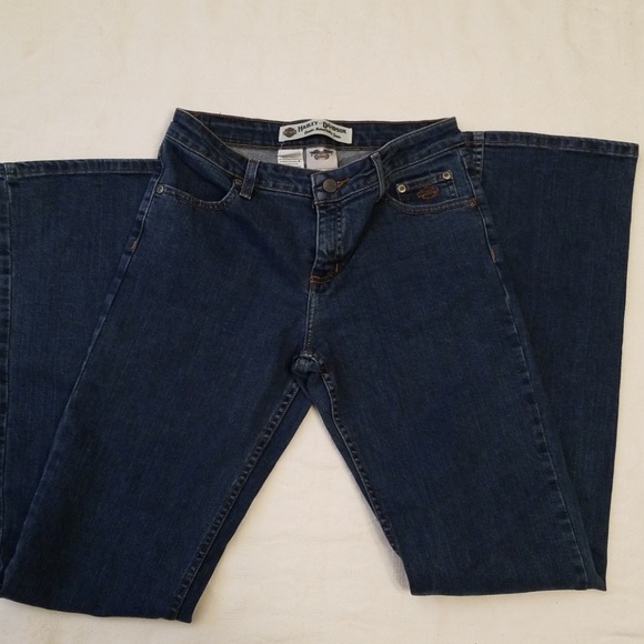 Harley-Davidson jeans 4 tall or 29 X 33 boot cut - Picture 4 of 7